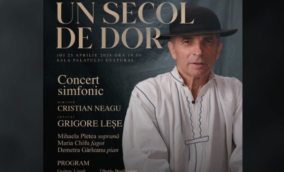Concert Grigore Leșe la Arad: ”Un secol de dor”