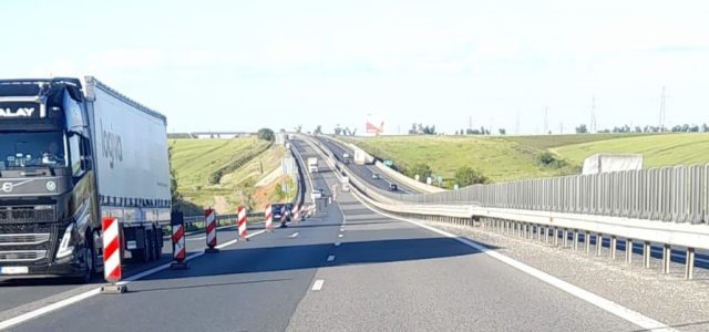 Centura ocolitoare a Aradului este în reparații, pe prima bandă