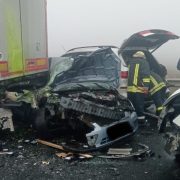 Accident grav în apropiere de Nădlac. Au fost implicate șapte autoturisme