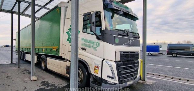 TIR în valoare de 100.000 de euro, căutat de către autoritățile din Polonia, descoperit în PTF Nădlac II