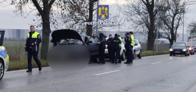 Autoturism căutat de autoritățile italiene, găsit în Arad