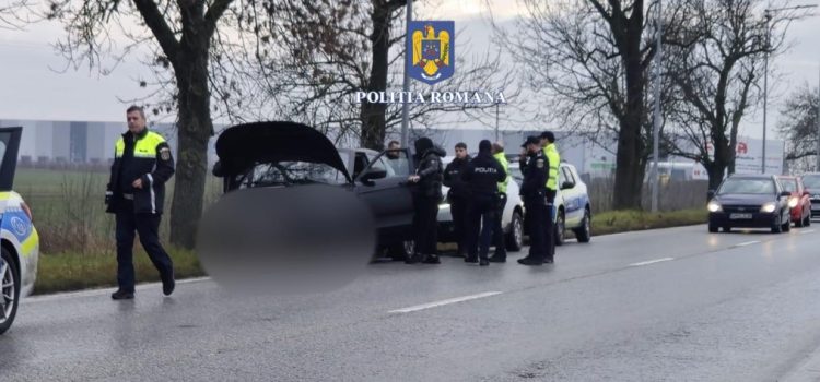 Autoturism căutat de autoritățile italiene, găsit în Arad