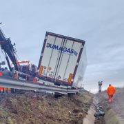 Circulație îngreunată pe autostrada Arad-Timișoara