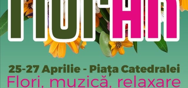FlorAr 2025. Expoziție de flori în Piața Catedralei din Arad
