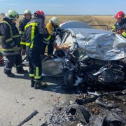 Accident grav pe DN 7B, în apropiere de Turnu: două persoane și-au pierdut viața, alte patru au fost rănite