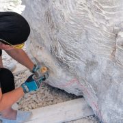 (FOTO) Tabăra de Sculptură organizată de Hub Cultural mARTA, în noul parc ARED UTA