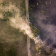 Incendiile de vegetație au afectat 133 de hectare în județul Arad, în doar patru zile