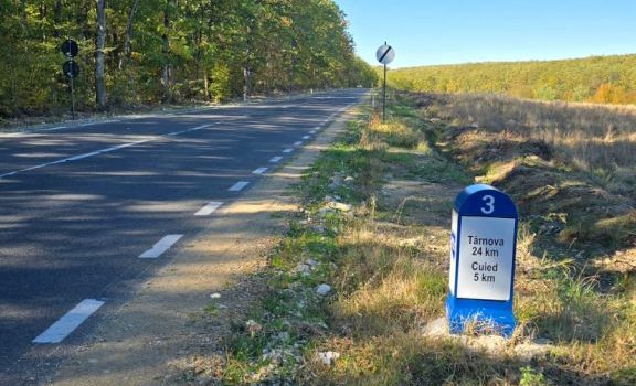 CJA finalizează modernizarea drumului Pâncota–Târnova–Buteni