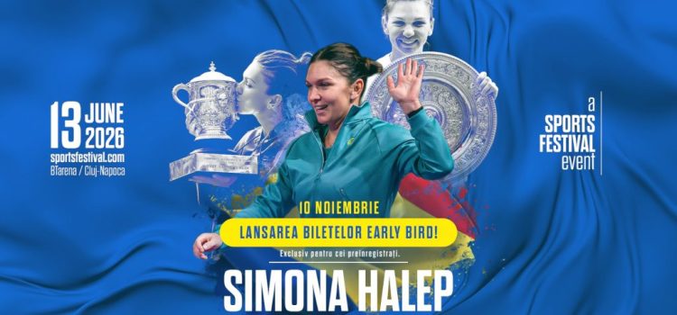 Bilete disponibile, din 10 noiembrie, pentru evenimentul de retragere al Simonei Halep!