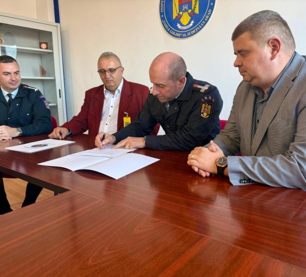 Protocol de colaborare între ISU Arad și autoritățile locale din Lipova