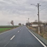 Consiliul Județean Arad finalizează modernizarea drumului județean 709J Peregu Mare – Peregu Mic