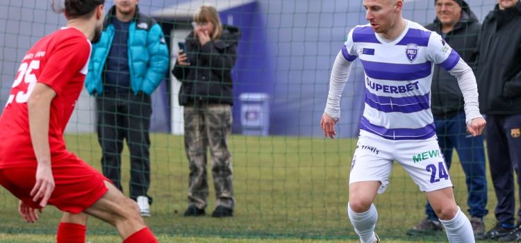 Unirea Sântana s-a impus la scor de tenis în amical, Vinga a pierdut greu la Poli