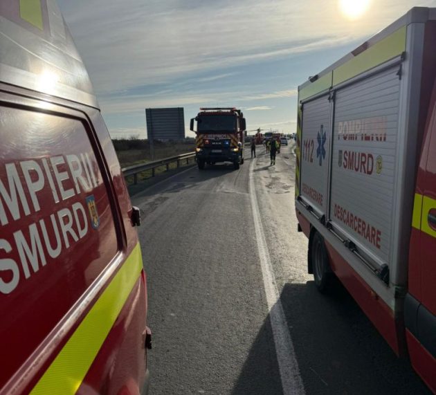 Accident grav la ieșirea din Arad spre Zimand