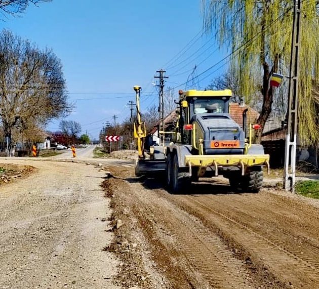 Iustin Cionca: „Avem lucrări în desfășurare pe DJ 709, între Cermei și limita cu județul Bihor”