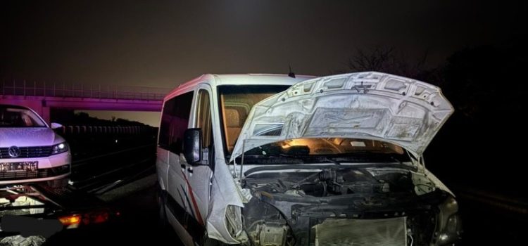 Accident rutier pe A1