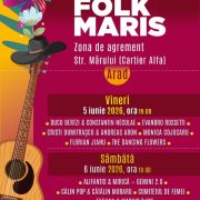 Festivalul „Folk Maris” 2026, în zona de agrement de pe strada Mărului