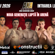 În această sâmbătă, Aradul găzduiește una dintre cele mai mari gale de kickboxing din vestul țării