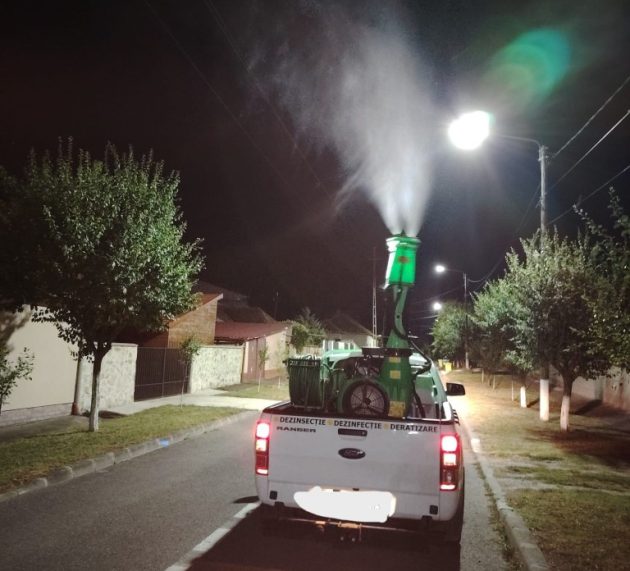 Acțiune de dezinsecție în municipiul Arad
