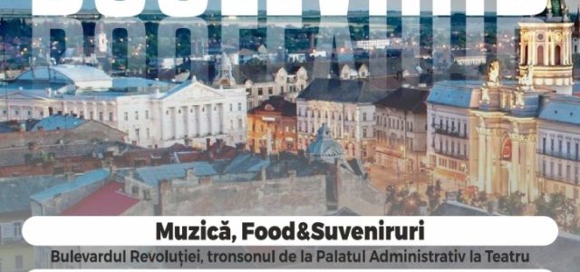 Promenadă, gastronomie și programe artistice la o nouă ediție Open Boulevard