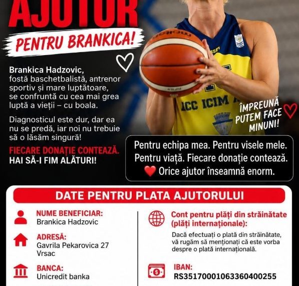 Branki Hadzovic continuă lupta și are nevoie de ajutorul nostru