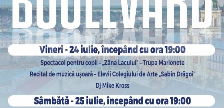 Open Boulevard revine în centrul Aradului cu ultima ediție din acest an