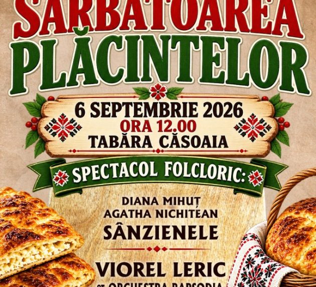 Sărbătoarea Plăcintelor revine la Căsoaia