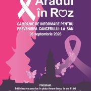 „Aradul în roz” – campanie de informare și prevenție a cancerului de sân